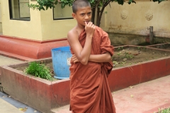 École de jeunes moines bouddhistes
