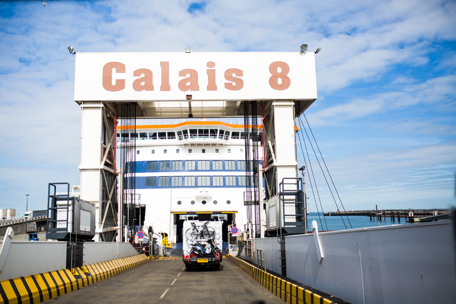 Départ Calais pour Douvres