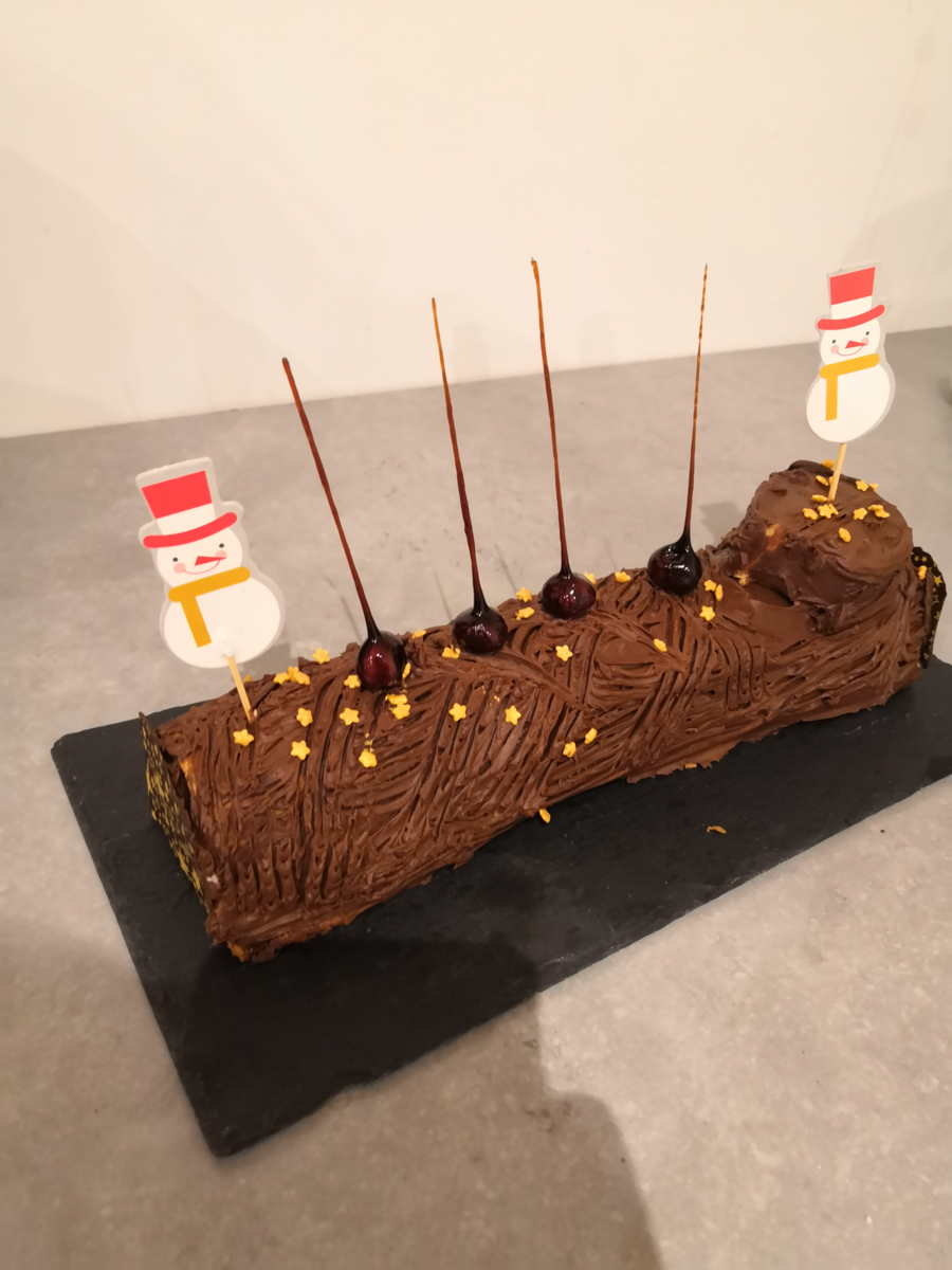 Buche Chocolat caramel