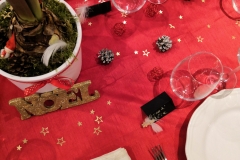 Décoration table Noël